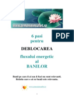 6 Pasi Pentru DEBLOCAREA Fluxului Energetic Al Banilor