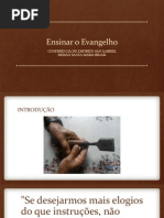Ensinar o Evangelho-Treinamento Distritos
