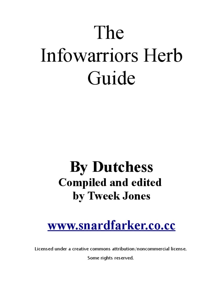Info Warriors Herb Guide Fennel Garlic Free 30day Trial Scribd