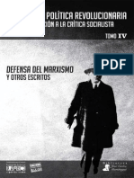 Mariategui Defensa Del Marxismo y Otros Escritos