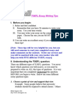 (eBook - English) - ToEFL - ToEFL Essay Writing Tips (1)