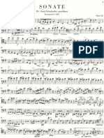 Brahms - Sonate Cello партия.Op.38