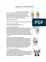 Tipos de cámara de combustión para motores Diesel