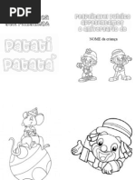 60193204 Livrinho Colorir Patati Patata