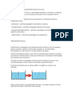 Texto - Transporte Através Da Membrana