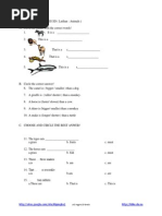 Soal Bahasa Inggris SD 2 Animal