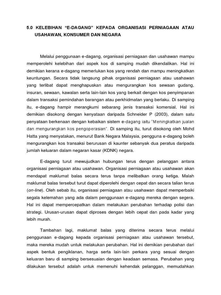 Impak Perubahan Peraturan dan Cukai terhadap Perniagaan E-Dagang