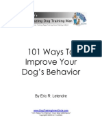 101ways in Dog Trainng