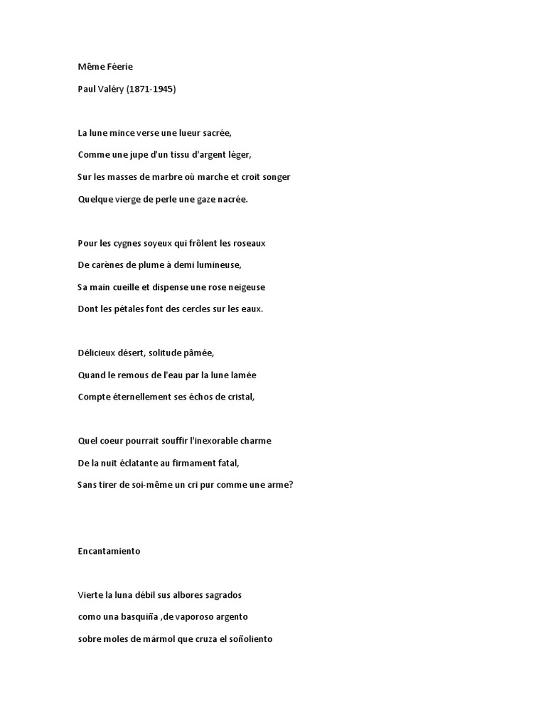 Paul Valery Alfred De Vigny Poete Romantiques Pdf La Nature Nature