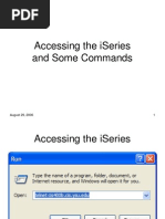 Accessing The Iseries