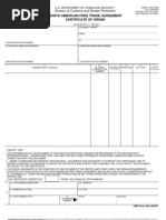 ASEAN Certificate of Origin Form D Guide | PDF | Association Of ...