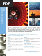 Submersible Engineering Datasheet