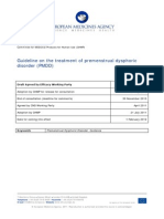 Guideline On The Treatment of Premenstrual Dysphoric Disorder (PMDD)