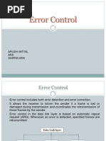 洋書 Error-Control Techniques Error Control Techniques Guide | PDF | Transmission Control
