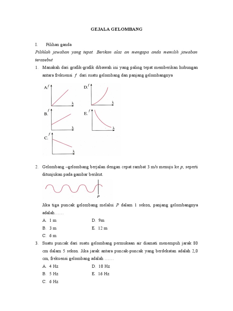 Soal Soal Fisika Pdf