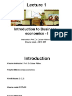 Business Economy
