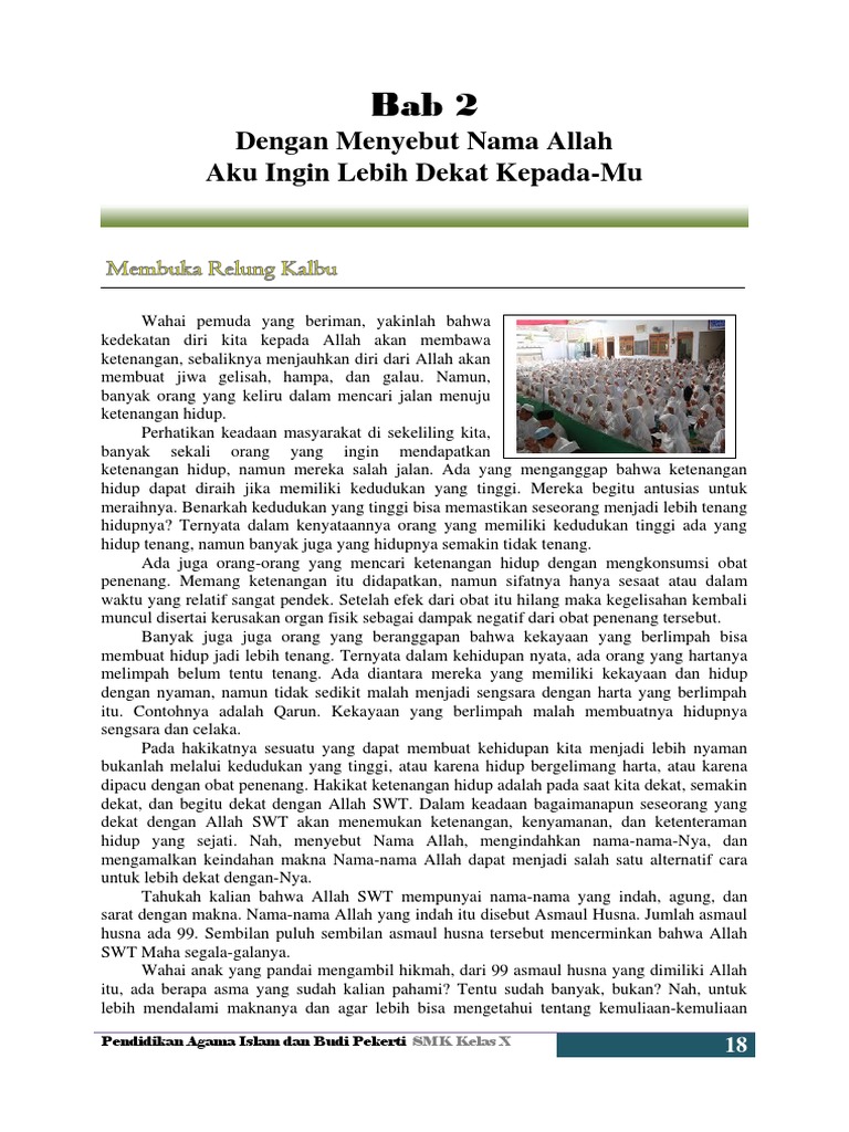 Bab 2 Asmaul Husna Pdf
