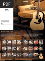 Download Yamaha acoustic guitars by rusf123 SN173612670 doc pdf