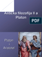 Anticka Filozofija II A Platon