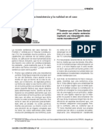 Renzo Cavani - Inexistencia y nulidad en el caso el Frontón 2