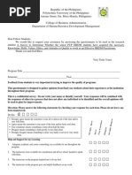 Research Instrument Validation Form | PDF | Questionnaire | Bias