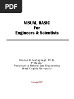 Visual Basic For Engineer and Scientists