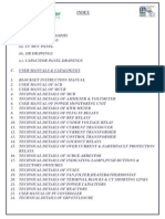 Index: 23. User Manual of PF Controller 24. Technical Details of GRP Enclosure