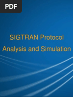 SIGTRAN Analysis and Simulation