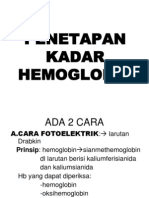 1. Presentation Praktikum Hb Dan Hitung Eritrosit