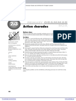 Grammar: Action Charades