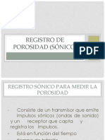 Registro Sónico