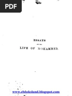 Essays On Life of Muhammad Pbuh | PDF | Idolatry | Muhammad