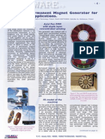 Axial Flux PMM Generator for Wind Power