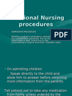 Additional Nursing Procedures