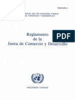 Reglamento del Consejo de Administración del Programa de las Naciones Unidas para el Desarrollo