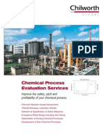 Chemical Process Evaluation Brochure