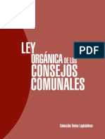 Ley de Los Consejos Comunales VENEZUELA