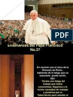 Enseñanzas Del Papa Francisco - #27