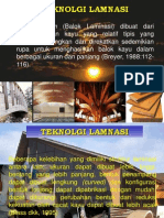 Teknologi Laminasi Bambu II 2012