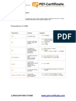 Linguapuncture 1 Prepositions