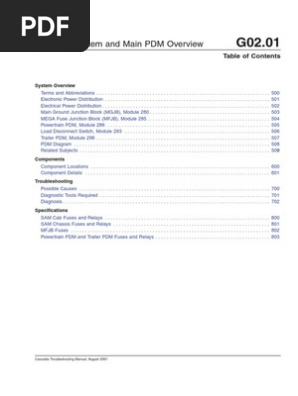 01 Freightliner Wiring Diagram - Wiring Diagram Schemas