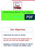 "Advertising Maruti True Value": Meerut-2009