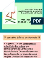 AGENDA 21 - (Aula de Gestão Ambiental Na UNIPAC)