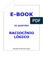 Raciocinio Logico 80 Questoes