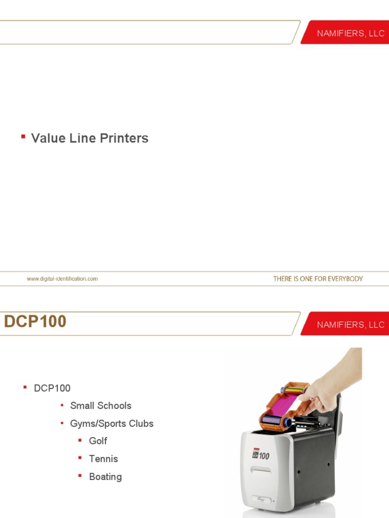 Value Line and Professional Card Printers | PDF | Printer (Computing ...