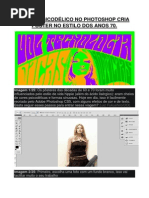 EFEITO PSICODÉLICO NO PHOTOSHOP CRIA PÔSTER NO ESTILO DOS ANOS 70