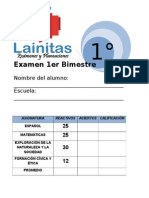 1er Grado - Bimestre 1 (13-14)