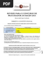 Revisão para o concurso de Procurador do BACEN