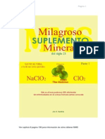 El Milagroso Suplemento Mineral Del Siglo XXI - MMS