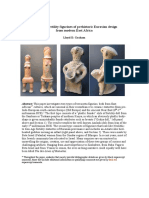 Terracotta fertility figurines of prehistoric Eurasian design from modern East Africa